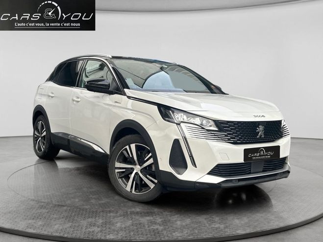 Peugeot 3008 GT 300CV BVA8 ATTELAGE Blanc Verni de 2021