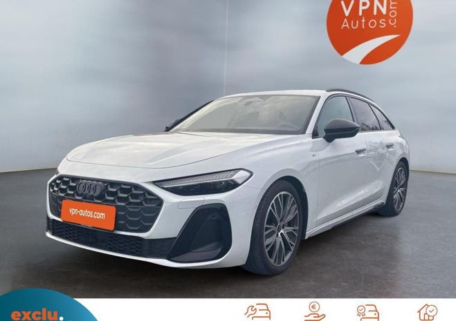 Audi A5 Avant TDI Hybride 204 ch S tronic 7 line Blanc de 2025