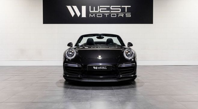 Porsche 911 TYPE 991.2 Turbo Cabriolet 540 ? IMMAT F Noir de 2016