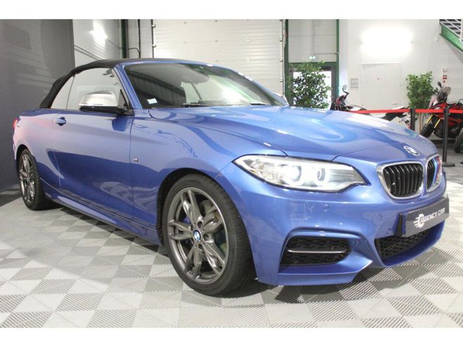 BMW Serie 2 M240i F23 340CH xDrive Cabriolet M Perfo BLEU CLAIR de 2016
