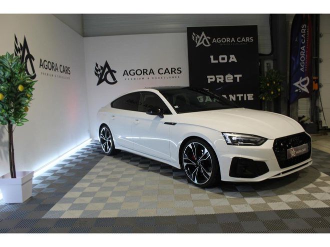 Audi A5 Sportback Quattro 2.0 40 TDI - 190 - BV  BLANC de 2020