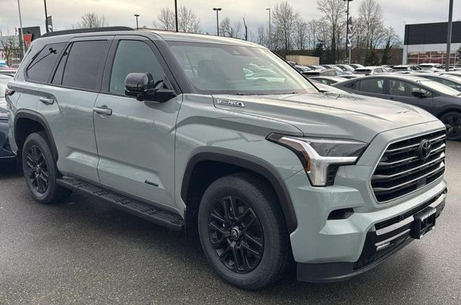 Toyota Sequoia LIMITED NIGHTSHADE EDITION HYBRID Blanc de 2025
