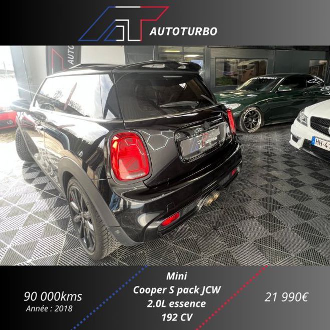 Mini Cooper S 192CH BVA Noir de 2018