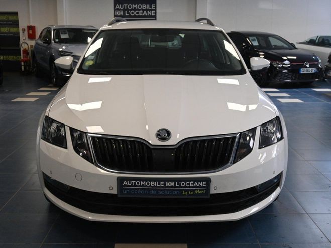 Skoda Octavia Combi 1.6 TDI 116 ch SCR FAP DSG7 Busine Blanc de 2018