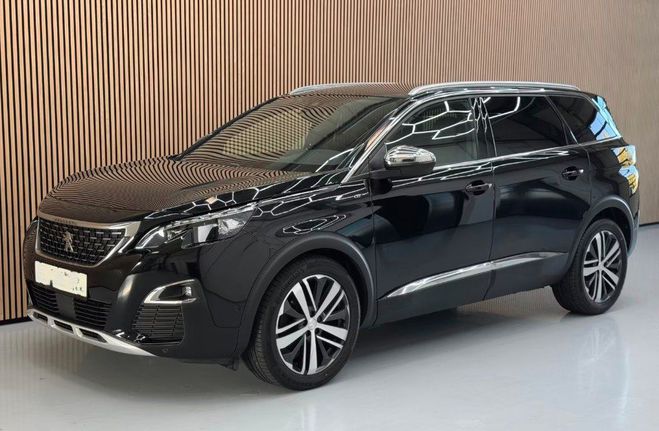 Cliquer pour voir la photo suivante Peugeot 5008 2. 0 180ch EAT8 GT Line *GARANTIE 12 MOI noir métal de 2019