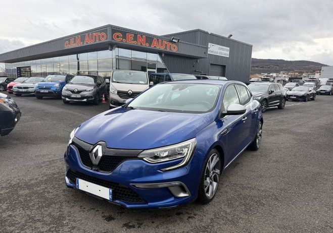 Cliquer pour voir la photo suivante Renault Megane IV 1.6 DCI 165CH ENERGY GT EDC Bleu de 2018