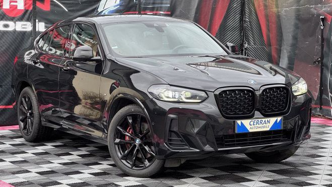 BMW X4 (G02) XDRIVE30D 286CH M SPORT TVA RECUPE Noir de 2022