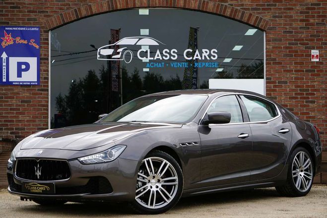 Maserati Ghibli 3.0 D BOITE AUTO NAVI CAMERA BI-XENON CL Gris M�tallis� de 