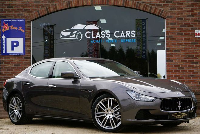 Maserati Ghibli 3.0 D BOITE AUTO NAVI CAMERA BI-XENON CL Gris M�tallis� de 