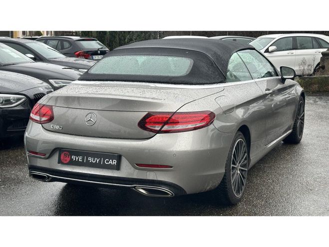 Mercedes Classe C 180 - BVA 9G-Tronic CABRIOLET - BM 205 A Argent Mojave de 2020