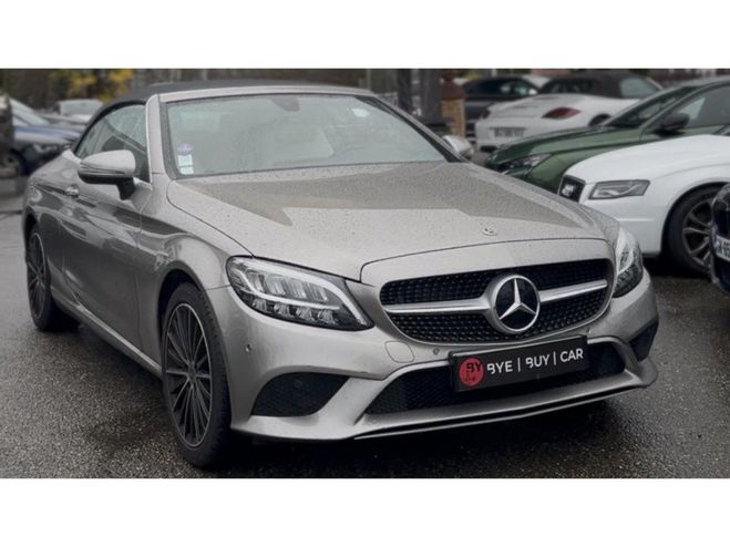 Mercedes Classe C 180 - BVA 9G-Tronic CABRIOLET - BM 205 A Argent Mojave de 2020