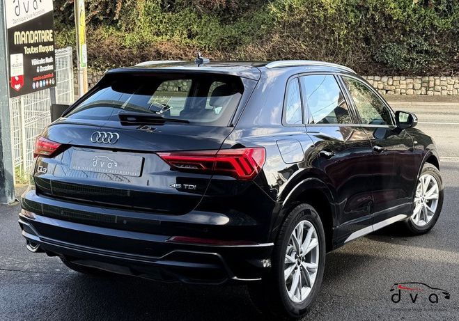 Audi Q3 35 TDI 150 ch S Line Tronic 7 Noir de 2022