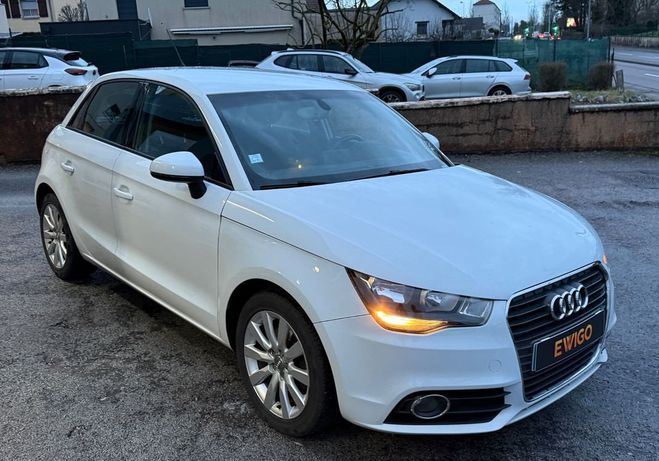 Audi A1 Sportback 1.4 tfsi 122 ambiente s-tronic Blanc de 2013