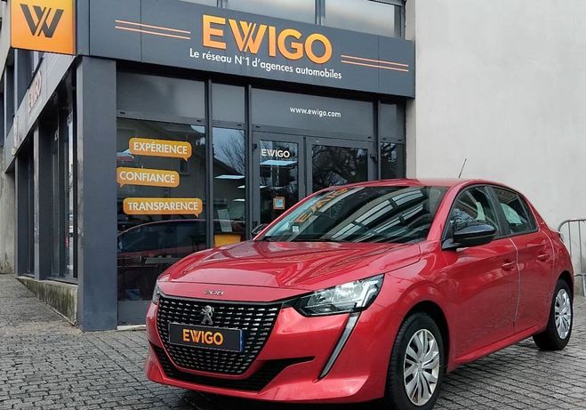 Peugeot 208 1.5 hdi 100 active ex-auto �cole garanti Rouge de 2022