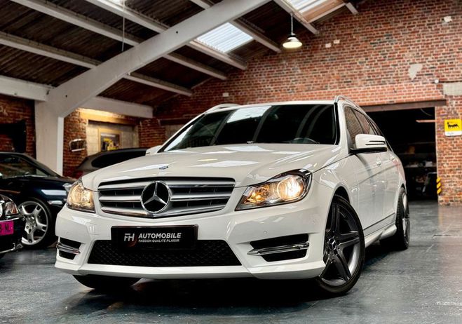 Mercedes Classe C 200 1.8L 185 ch Si�ge Chauffant- GPS Blu Blanc de 2012