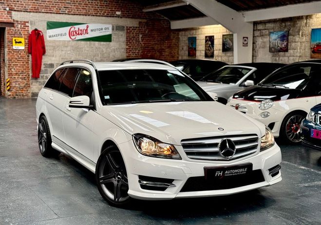 Mercedes Classe C 200 1.8L 185 ch Si�ge Chauffant- GPS Blu Blanc de 2012