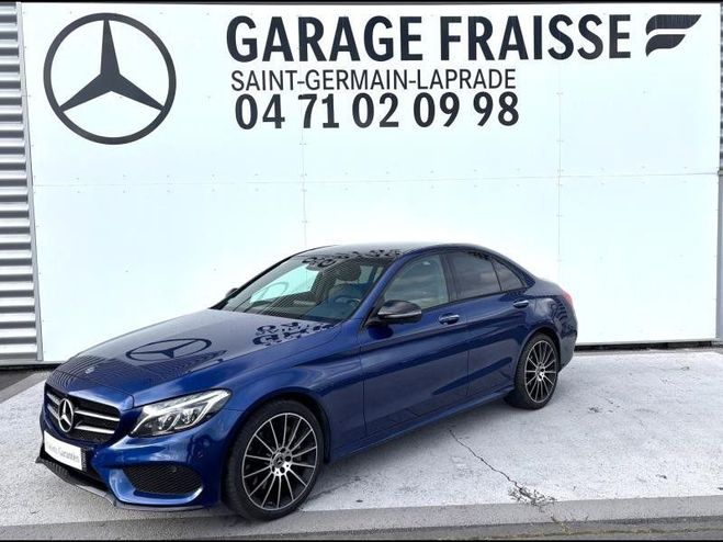 Mercedes Classe C 250 d Fascination 4Matic 9G-Tronic Bleu Brillant de 2017