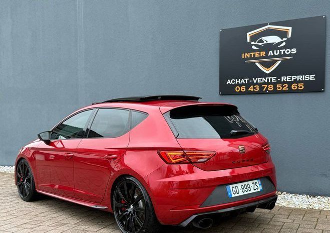 Seat Leon CUPRA 300ch DSG Cockpit Rouge de 2017