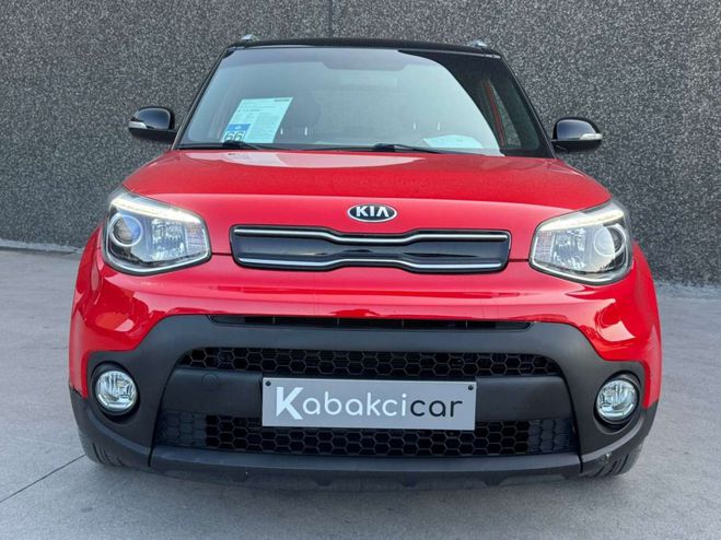 Kia Soul 1.6 CDRi --CARPLAY-GPS--CLIM--USB--GARAN Rouge M�tallis� de 