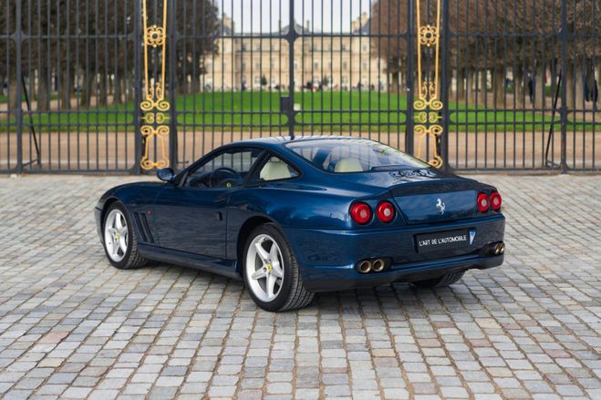 Ferrari 550 Maranello *Low mileage* Bleu Tour De France M�tallis� de 2001