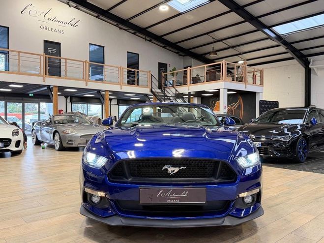 Ford Mustang CABRIOLET 5.0 V8 420 CV GT PREMIUM 2�MAI Bleu de 2016