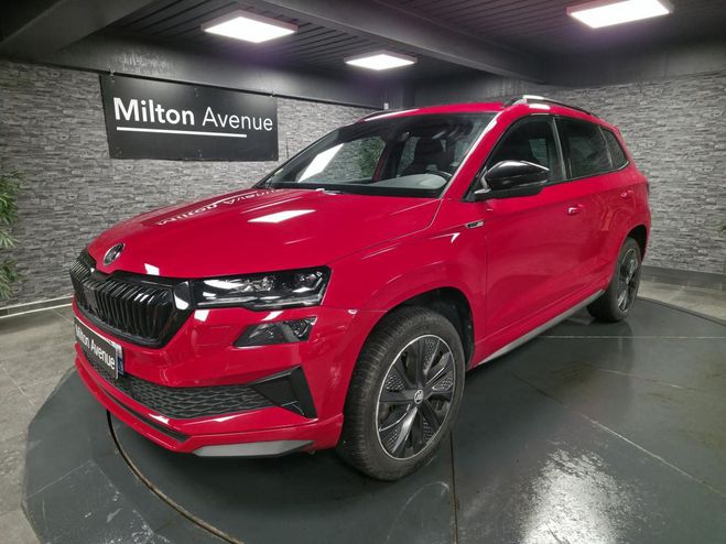 Skoda Karoq 2.0 TDI SCR - 116 - BV DSG7 Sportline ROUGE de 2023