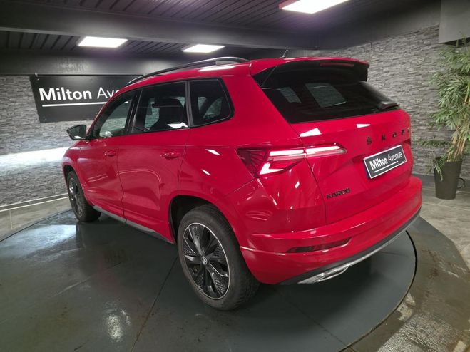 Skoda Karoq 2.0 TDI SCR - 116 - BV DSG7 Sportline ROUGE de 2023