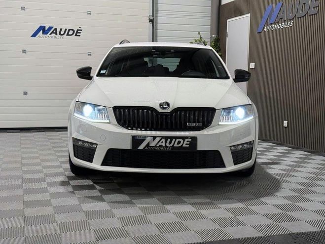 Skoda Octavia Combi RS 2.0 TDI 184 CH DSG6 III BLANC de 2016