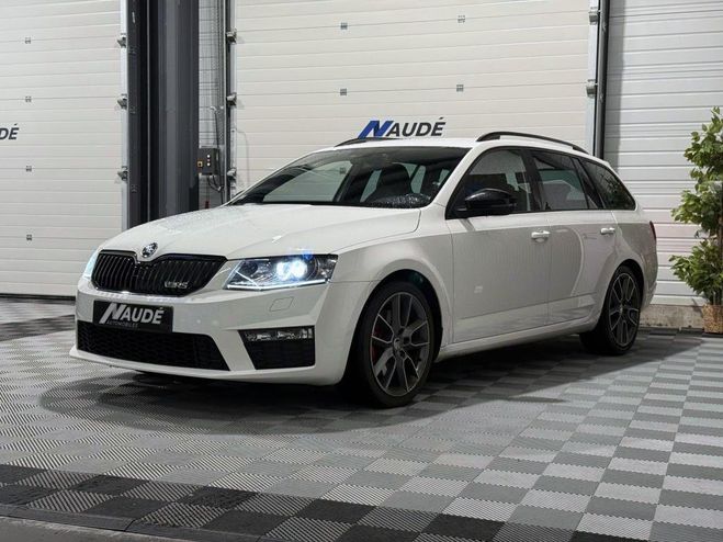 Skoda Octavia Combi RS 2.0 TDI 184 CH DSG6 III BLANC de 2016
