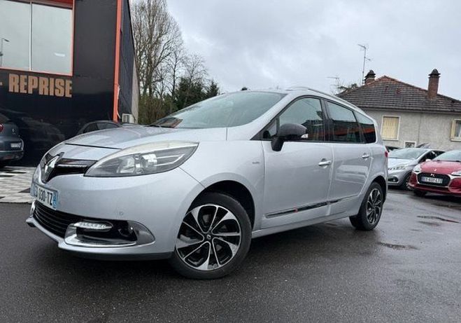 Cliquer pour voir la photo suivante Renault Grand Scenic III 1.2 TCE 130CH ENERGY BOSE EURO6 7 PL Gris de 2016