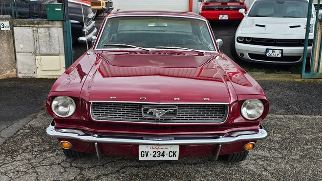 Ford Mustang V8 289 Burgundy de 1966