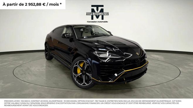 Cliquer pour voir la photo suivante Lamborghini Urus 4.0 V8 800ch BVA8 SE Noir de 2024