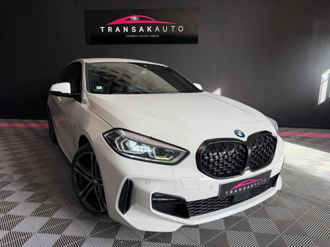 BMW Serie 1 F40 118i 140 ch DKG7 M Sport - SUIVIS CO Blanc de 2021