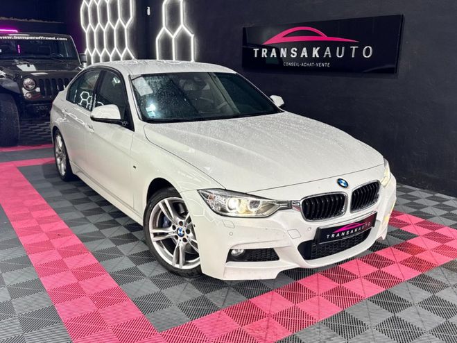 BMW Serie 3 F30 330d 258 ch M Sport BVA ~ Cam�ra ~ C Blanc de 2015