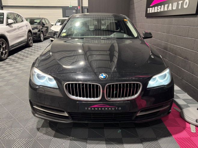 BMW Serie 5 F10 LCI 518d 150 ch Lounge Plus A Noir de 2015