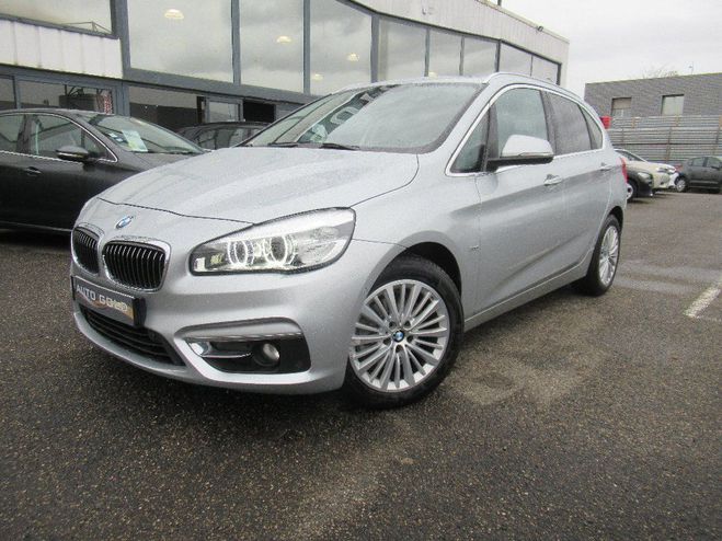 BMW Serie 2 Active Tourer F45 220i 192 ch Luxury A Gris Clair de 2016