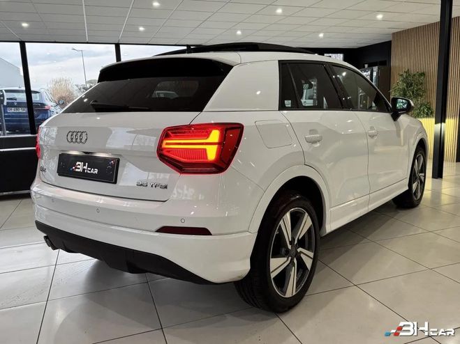 Audi Q2 35 TFSI 150 CH S-LINE BVA7 TOIT OUVRANT  Blanc de 2019