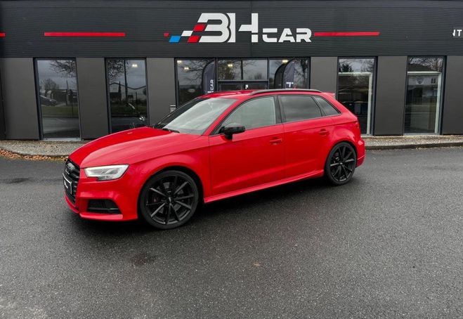Cliquer pour voir la photo suivante Audi S3 SPORTBACK 2.0 TFSI 310 QUATTRO S-TRONIC Rouge de 2016