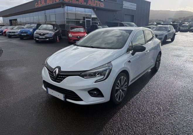 Cliquer pour voir la photo suivante Renault Clio V 1.3 TCE 130CH FAP INITIALE PARIS EDC Blanc de 2019
