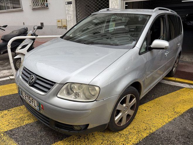 Volkswagen Touran 2.0 TDI 140CH CARAT 7 PLACES Gris C de 2005