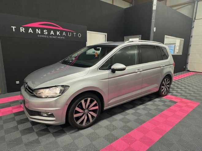 Volkswagen Touran 2.0 TDI 150 BMT 5pl Carat Gris de 2016