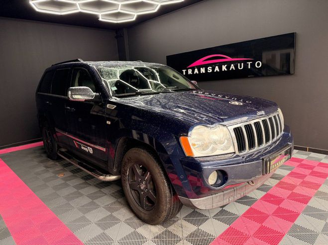 Cliquer pour voir la photo suivante Jeep Grand Cherokee 3.0 CRD V6 218cv LIMITED / SUIVIE D'ENTR Bleu de 2006