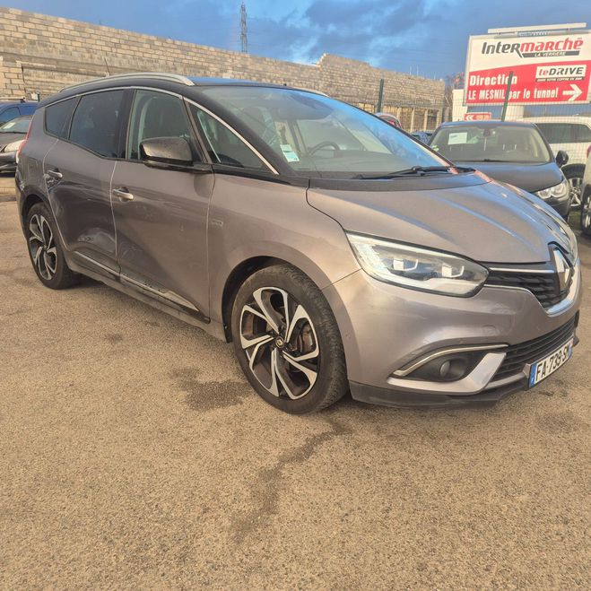 Renault Grand Scenic IV 1.3 TCE 140 ENERGY BUSINESS 7PL EXCEL Gris fonc� de 2018