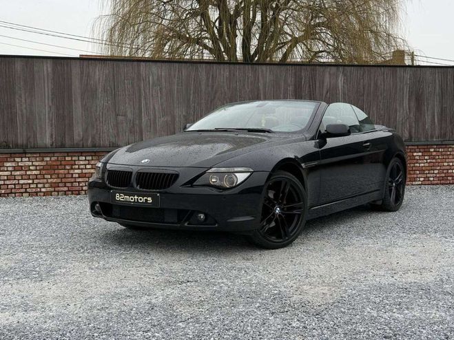 Cliquer pour voir la photo suivante BMW Serie 6 630 i-cabriolet-led-leder-manueel-ohb-ca Noir Métallisé de