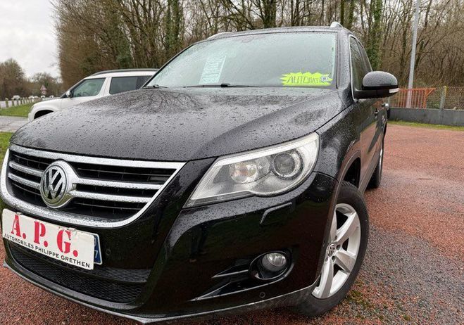 Cliquer pour voir la photo suivante Volkswagen Tiguan Tfsi 200cv Carat Origine France Noir de 2010