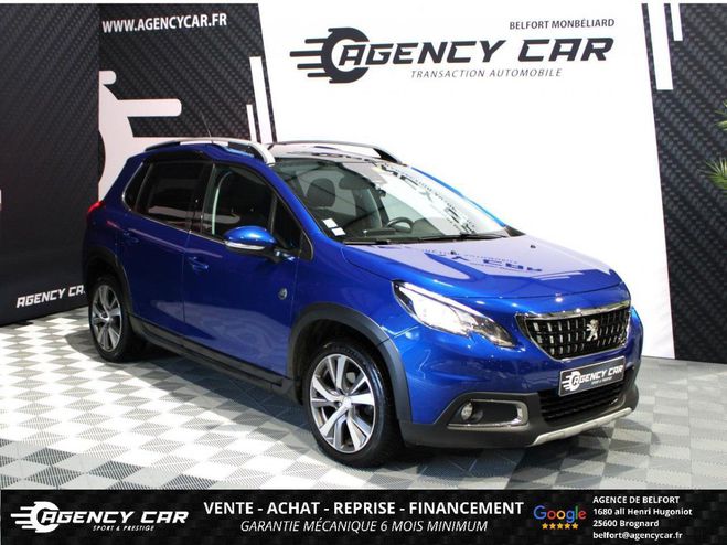 Cliquer pour voir la photo suivante Peugeot 2008 1.5 BlueHDi - 120cv - EAT6 Crossway 1ère BLEU de 2019