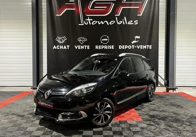 Cliquer pour voir la photo suivante Renault Grand Scenic 1.5 dCi 110ch energy Bose eco² Euro6 7 p Noir de 2014