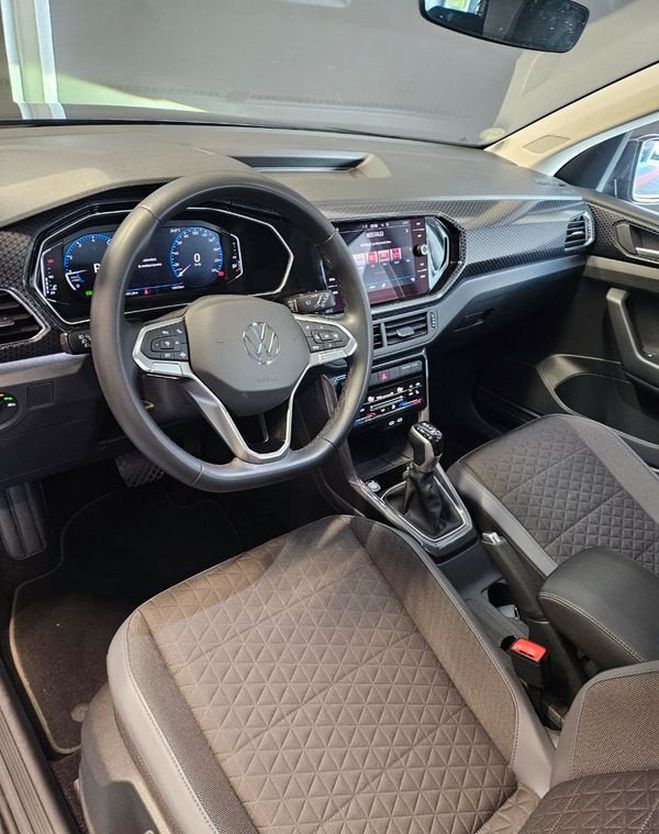 Volkswagen T Cross Style plus 1.0TSI 110ch DSG garantie con Gris de 2023