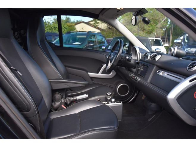 Smart Fortwo Cabrio 1.0i - 102 - BV Softouch CABRIOLE NOIR de 2010