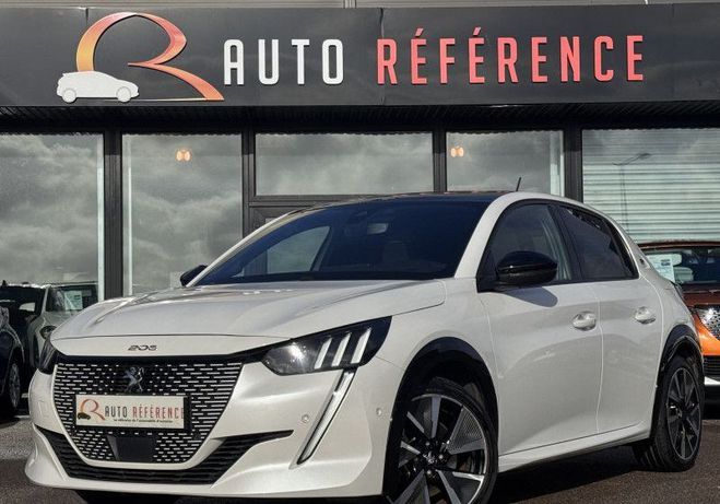 Cliquer pour voir la photo suivante Peugeot 208 E-208 136CH GT PACK 1ERE MAIN SIEGE CHAU Blanc de 2021